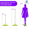Madhuli Heavy Premium Bathroom Squeegee Wiper with Telescopic Handle (112cm) for Home Floor/Bathroom Floor/Kitchen Floor Wiper -(Green; Large) pack of 2 view 2