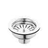 Rudraksha Stainless Steel Waste Coupling for Sink/Wash Basin with PVC Waste Pipe for Wash Basin/Kitchen Sink, 4 Inch (Silver) Pack of 2 view 2