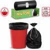 Newtone Garbage Bags | Large 24 X 32 Inches | 90 Bags (15 Bags X 6 Rolls) | Dustbin/Trash bin | Box Packing | (Black) - Perforated Box for Easy Dispensing view 3