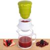XEAMUSY 2 in 1 Multi Use Manual Hand Press Fruit Juicer for Pomegranate, Lime Fresh, Water Melon, Strawberry, Blueberry, Grapes Healthy Juice Anytime Fresh | Multi-Color | Pack of 1 view 1