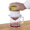 XEAMUSY 2 in 1 Multi Use Manual Hand Press Fruit Juicer for Pomegranate, Lime Fresh, Water Melon, Strawberry, Blueberry, Grapes Healthy Juice Anytime Fresh | Multi-Color | Pack of 1 view 2