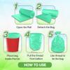 Newtone Garbage Bags | Large 24 X 32 Inches | 90 Bags (15 Bags X 6 Rolls) | Dustbin/Trash bin | Box Packing | (Green) - Perforated Box for Easy Dispensing view 4