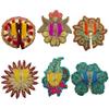 The Holy Mart Set of 6 Laddu Gopal Heavy Dress Size 0 &1 Premium Embroided Heavy Work Dresses, Dresses for Gopal ji view 1