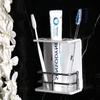 SHREE HANS CREATION Wall Mounted self Adhesive Acrylic Tooth Brush Holder/Stand/Tumbler/Toothpaste for Bathroom Stand Organizer Rack for Home (D3-White) / (055) view 2