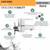 Ruhe Elixir Bib Cock Brass Faucet | Bib Tap for Bathrooms, Washing Areas, Gardens | Faucet with Chrome Finish view 3