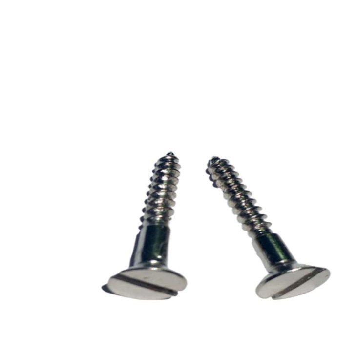 DZY Hardware Stainless Steel Shaved Head Screw for fixing Woods,Plywood,Pasterboards,etc 35x7 MM Pack of 100