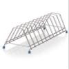 TIARA - Leo 10 Stainless Steel Thali Rack, Dish Rack, Plate Stand, Dish Stand, Lid Holder Utensil Rack for Kitchen - 10 Section Plate Rack view 1