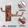 DOCOSS -Pack of 3-Stainless Steel Flexible 4 Pin Bathroom Hooks Cloth Hanger Wall Hook Door Robe Hooks for Hanging Keys,Clothes,Towel Steel Hook (Rose-Gold) view 4