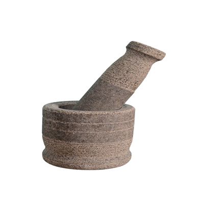Avvai's Kitchen Mortar and Pestle Set/Ural/Khal dasta/Okhli Masher for Kitchen