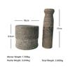 Avvai's Kitchen Mortar and Pestle Set/Ural/Khal dasta/Okhli Masher for Kitchen view 2