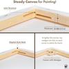 Variety Canvas 10 Oz Primed Cotton Pre Stretched Canvas with Wooden Frame - Multi Size (3, 5 X 7 INCH) view 4
