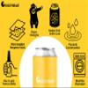 Coozybear 500ml Can Coozy/650ml Bottle Sleeve, Drink Insulator,Can Cooler (Design 5) view 2