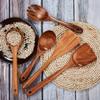 Craftland Handmade Wooden Serving and Cooking Spoon Kitchen Non Stick Utensil Set (5) view 4