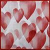 PRAKARTIK BY INDUARTS 100% Cotton Red Love Heart Valentine Gift Rectangular Dining Table mat. Red Set of 4 view 1