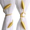HomeCloud Curtain Holder tieback/Alloy Curtain Tieback/Drape tie Backs, Decorative Unique Design 2 pcs Gold view 4