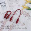 HomeCloud Curtain Holder tieback/Alloy Curtain Tieback/Drape tie Backs, Decorative Unique Design 2 pcs(Maroon) view 4