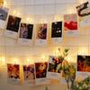 Coolkart 16 LED 3 M. Hanging Photo Clip Light for Romantic Decoration Love Mood Light, Valentine Batter Operated Photos Cards Quotes Loved Ones Memories String Light (1 Pcs, Warm White) view 3