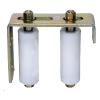 Caneuf Heavy Duty Adjustable Sliding Gate Guide Closest Door Roller with Double Ball Bearing Nylon Wheels for Heavy Industrial Sliding Gates view 1