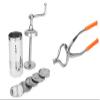 UNLOCK Chakli Maker/Idiyappam Press/Murukku Machine/Sev Machine with 6 Jali & Premium Quality Unbreakable Stainless Steel Goti Sandsi | Sansi | Pakkad | Pincer | Chimta | Tongs for Kitchen view 1