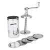 UNLOCK Chakli Maker/Idiyappam Press/Murukku Machine/Sev Machine with 6 Jali & Premium Quality Unbreakable Stainless Steel Goti Sandsi | Sansi | Pakkad | Pincer | Chimta | Tongs for Kitchen view 2