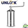 UNLOCK Chakli Maker/Idiyappam Press/Murukku Machine/Sev Machine with 6 Jali & Premium Quality Unbreakable Stainless Steel Goti Sandsi | Sansi | Pakkad | Pincer | Chimta | Tongs for Kitchen view 4