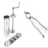 UNLOCK Chakli Maker/Idiyappam Press/Murukku Machine/Sev Machine with 6 Jali & Premium Quality Unbreakable Stainless Steel Goti Sandsi | Sansi | Pakkad | Pincer | Chimta | Tongs for Kitchen view 1