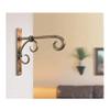 BB DECOR CART Metal Golden Antique Wall Bracket for Bird Feeders & Houses Planters Lanterns Wind Chimes Hanging Baskets Ornaments String Lights, Set of 2 view 3