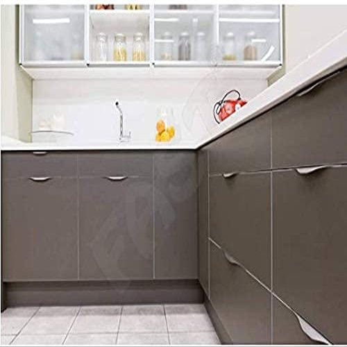 e-Hardware Depot : Drawer Profile Handle (Size- 400mm, Color - Black, Material - Aluminum)