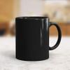 Gift Arcadia Black Ceramic Coffee Mug | Ideal for Home Office Gifting and Daily Use| Microwave Safe | Mugs for Coffee | for Hot & Cold Beverages | 330 ml Set of 2 (Black) view 2