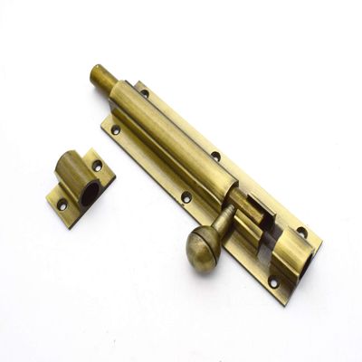 RAB Tower Bolt Stainless Steel Slide Bolt/Lock for Door (Code:- ALU 12 MM ANTIQ, Size:- 4",1 PCS)
