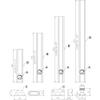 Bonus G5 Reflex Round Tower Bolt (Brush Brass) (150MM (6 Inch.)) view 2