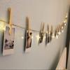 KharidoLive 30 Led Silver Lights USB with 10 Hearts Photo Clips for Wall Decoration view 3