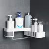 VENJA (LABEL) Plastic Self Adhesive Kitchen Bathroom Storage Organizer Shelf (Multicolour, Standard) view 1