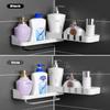 VENJA (LABEL) Plastic Self Adhesive Kitchen Bathroom Storage Organizer Shelf (Multicolour, Standard) view 4