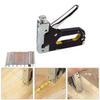 Cyrox Alloy Steel 3 in 1 All Metal Body Tacker Manual Nail Gun with Staples with Adjustable Pressure Setting for Upholstery, Fixing Material, Decor, Carpentry, Furniture (Multicolour). view 3