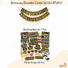 Wobbox 1st Anniversary Photo Booth Party Props DIY Kit with 1st Anniversary Bunting Banner, Golden Gliter & Black, Anniversary Party Decoration view 2
