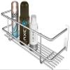 Meetzone Stainless Steel Perfume Rack, Bathroom and Kitchen Wall Hanging Storage Rack, Bathroom Shelf Rack - 16 Inch view 1