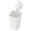 SELTOS Toothbrush Holder with Suction Cup, White, IKEA Make view 2
