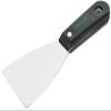 WULF 2 Inch Heavy Duty Stainless Steel Scraper with Wooden Handle | Multipurpose Plain Scrapper for Mixing, Cutting, Baking, Chocolate, Dough, Art & Construction Use | Premium Kitchen & Utility Tool view 1