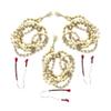 MAYAPURI Tulsi Wooden Japa Mala With Mala Counter/Sakshi Mala (Pack of 3/COMBO) view 1