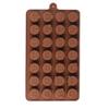 Glamaxy Silicon Emoji Shaped Chocolate Silicone Mold for Making Jelly, Ice, Fondant, Creative DIY's, Kitchen Tool Baking Accessory | Cake Baking Mold | Bakeware Chocolate Moulds (Pack of 1) view 1
