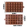 Glamaxy Silicon Emoji Shaped Chocolate Silicone Mold for Making Jelly, Ice, Fondant, Creative DIY's, Kitchen Tool Baking Accessory | Cake Baking Mold | Bakeware Chocolate Moulds (Pack of 1) view 4