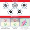 All Decorative Wall Paper Wall Sticker for Home Dcor, Living Room, Bedroom, Hall, Kids Room, Play Room(Self Adhesive Vinyl,Water Proof 002) Code-4 (127 X 40 cm) view 3
