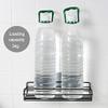 Eopzo Multipurpose Kitchen Bathroom Shelf Wall Holder Storage Rack Bathroom Rack Storage Box Strong Magic Sticker Shower Rack Shelf (1,Black)(Plain Rack) view 4
