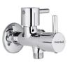 Gold Bell Brass 2 in 1 Angle Valve Chrome Finish (1 Unit) view 1