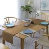 Khooti Jute Fabric Rectangular Heat Resistant Dining Table Runner (Brown, 12 x 36 inches, Pack of 1) view 1