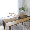 Khooti Jute Fabric Rectangular Heat Resistant Dining Table Runner (Brown, 12 x 36 inches, Pack of 1) view 2