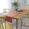 Khooti Jute Fabric Heat Resistant Rectangular Dining Table Runner for Dining Table (12 x 36 inches, Orange, Pack of 1) view 1
