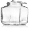 Brezzycloud Glass Food Grade Airtight Water Bottle with Leak-Proof Stainless Steel Lid - Water, Smoothie, Juicer and Beverage Glasses - 500ml (Set of 2) view 4