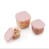 INVOSS Combo Plastic Container Set, Modular Fridge Food Storage Container Set,Kitchen Storage Container for Rice, Dal, Atta,Flour, Cereals, Snacks - Multicolor (As per Send Available) (Square) view 3